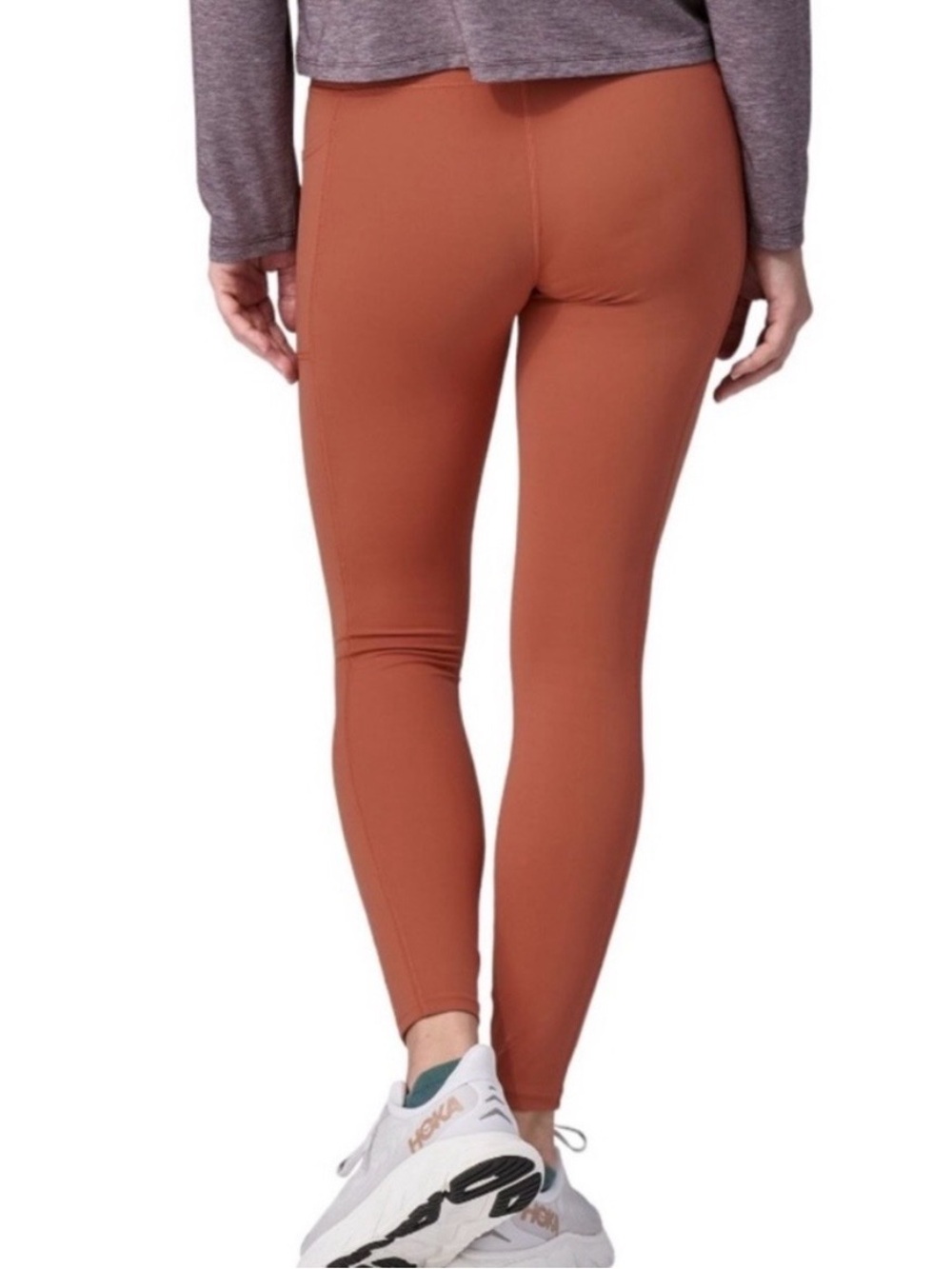 Patagonia Women's Maipo 7/8 Stash Tights Burl Red Size Large NWT - Picture 3 of 6